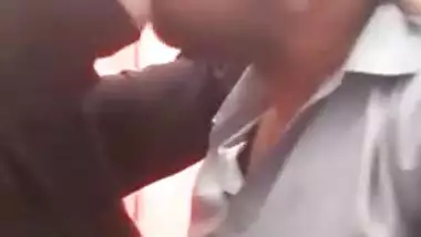Handsome Desi guy and GF in XXX hijab make out in front of camera