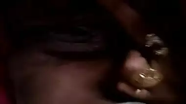Beautiful Desi BBW rubs XXX snatch while recording solo sex video
