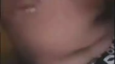 Cute Desi XXX wife gives her boyfriend a blowjob on live cam MMS