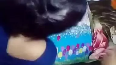 After sex caring Desi man carefully wipes spouse's wet XXX snatch