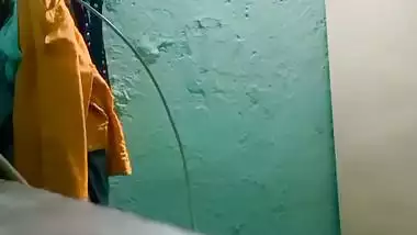 Sexy mom dress change caught by horny son viral MMS