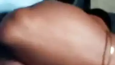 Shy Desi girl wants guy to leave her alone but he continues to film tits