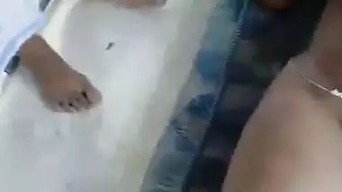 Rich man fucks a South Indian whore in front of his friend