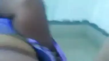Horny Desi hubby makes XXX video of touching his wife's nude tits