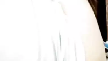 Gorgeous college girl naked big boobs show on video call