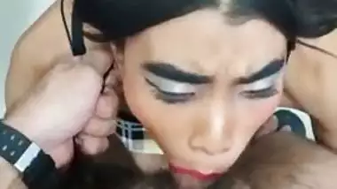 Shy Indian girl gives deep blowjob - Stepsister EP 3Shy Indian girl gives deep blowjob - Stepsister