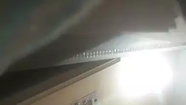 Mom wearing bra after showing her big boobs