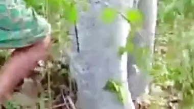 Outdoor XXX coupling of horny Desi lovers for the amateur video