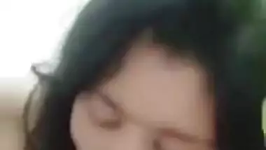 MMS video of Desi guy who tempts hot XXX neighbor into a blowjob