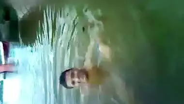Desi wife is caught romping with local guy on outdoor banks of the river Ganges