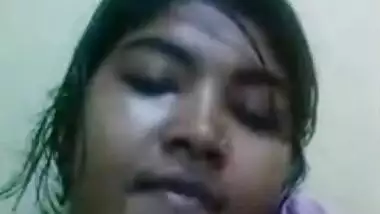 Desi village girl show her big boob and pussy video call