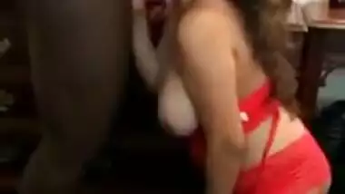 Indian MILF Wife gets fucked by BBC and husband records it