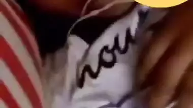 Shy Indian teen nagna video call