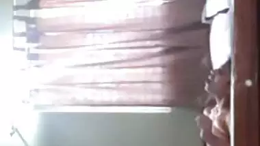 Young lovers homemade sex in missionary style