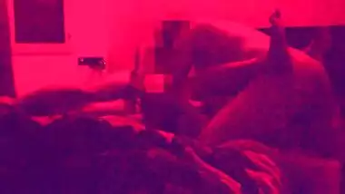 Loud Moaning Desi Wife Pranya in Threesome with Hubby Friend
