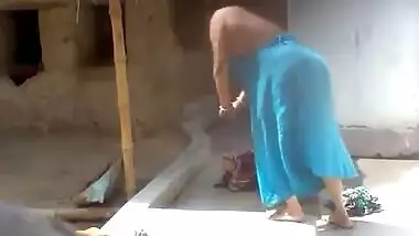Indian voyeur films sex video which he is going to watch stroking XXX pipe with hand