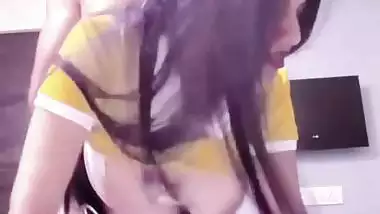 Best Indian escort girl doggy sex with client in hotel