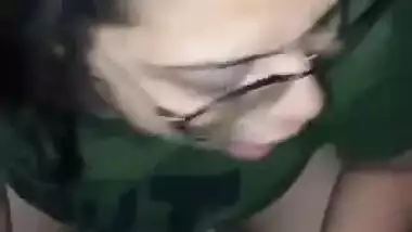 Horny Chubby GF Likes to Blow her Boyfriend & Remaining climax continues part 1