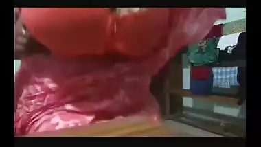 Lascivious abode wife receives her big bra buddies squeezed by her neighbor