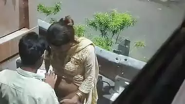 Roadside romance and sex caught by employee viral clip