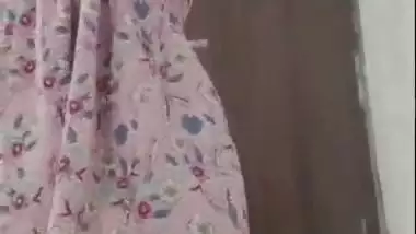 Yoga Training with hot bhabhi after training open all garment nude dance in home
