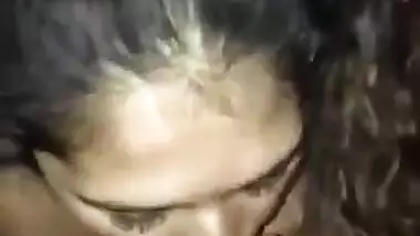 Horny Desi GF Gets Surprised After Realising That She’s Finally Taking It In Her Mout