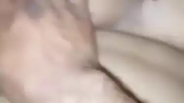 Desi XXX girl has shaved pussy fucked in front of the camera MMS