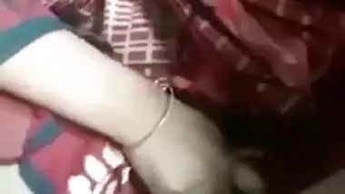 Desi Unsatisfied Horny Bhabi Pussy Fingering With A Metal thing For Husband