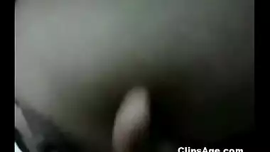 Indian Lathika aunty giving a nice head for her hubby while he squeeze her tits