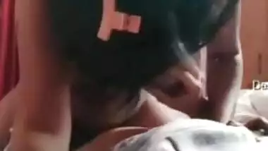 Desi girl riding her boyfriend