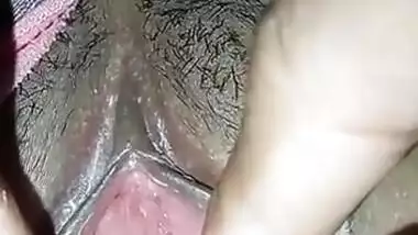 Today Exclusive- Desi Wife Boobs And Pussy Video Record By Hubby