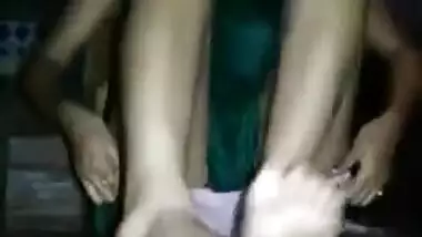 Female gets naked below the belt to expose her XXX slit on Indian camera