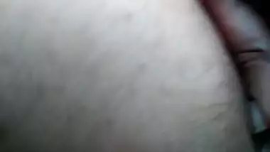 Horny big ass girl blowjob to lover on car backsheet and he fingering in her big ass
