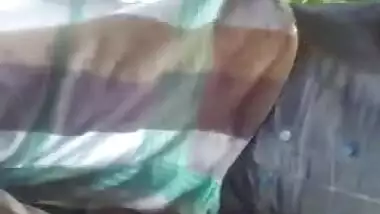 Outdoor hardcore village sex fun with innocent teen girlfriend