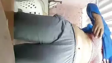 Playful Desi woman turns on the camera to film solo porn video
