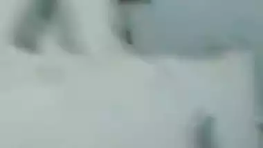 Flashing to neighbor desi aunty