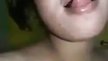 Busty horny Dehati girl nude selfie MMS