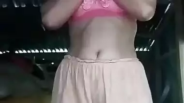 Bangla village wife striptease show
