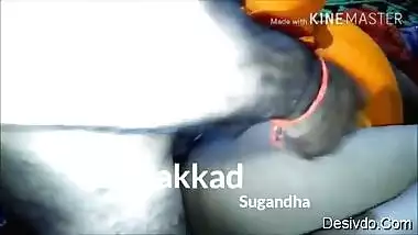 Hot mature wife Sugandha hard fucking by neighbour in yellow saree Part 2