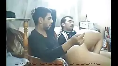 Youthful call girl enjoys a hardcore 3some with her clients