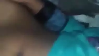 Today Exclusive- Cute Desi Girl Pussy Video Record By Lover