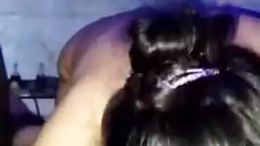 Real indian gf giving closeup bj in gym store room with cum in mouth