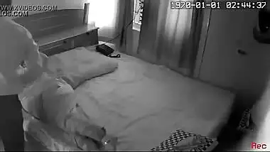 Hidden web camera Indian mms scandal of a mature couple in a hotel room