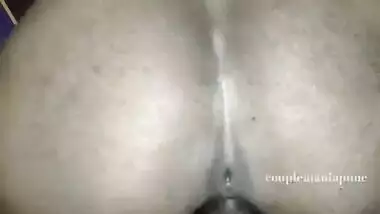 Lucky Indian man has sex with wife who is owner of round XXX booty