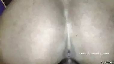 Indian couple fuck show on Cam Green Saree black bra ass show doggystyle